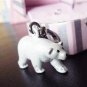 NIB Juicy Couture Polar Bear 12K Gold CZ Crystal Charm