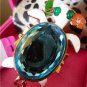 NWT Betsey Johnson Enamel Crystal Turtle Ring Size 7.5