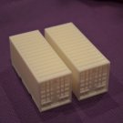 TSP Models HO 20; Shipping Containers Set of 2 Layout Ready Item 5293