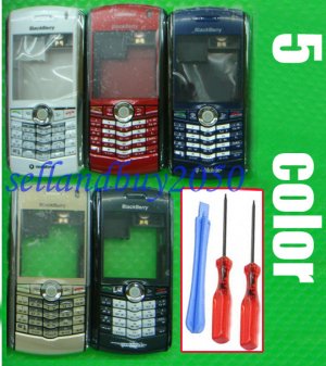 BLACKBERRY PEARL 8100 FULL HOUSING+TRACKBALL+KEY+TOOLS