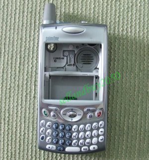 NEW SILVER PALM TREO 650 GSM HOUSING COVER+SCREWS+TOOL