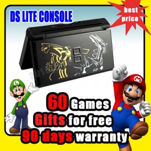 NEW For Diamond BlacK Nintendo DS Lite NDSL Console+60 Game