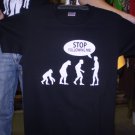 Funny T-Shirts Stop Following Me! logo shirt