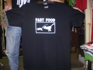 Funny T-Shirts Fast Food logo shirt