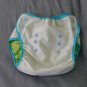 Small/ Medium Pocket Diaper Blue/ Green 5 pack