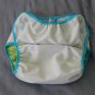 Small/ Medium Pocket Diaper Blue/ Green 5 pack