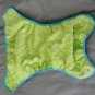 Small/ Medium Pocket Diaper Blue/ Green 5 pack