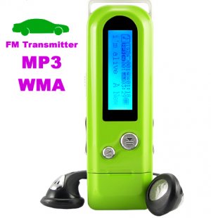 MP3 Player and 4GB Flash Drive & FM Transmitter/Car Kit