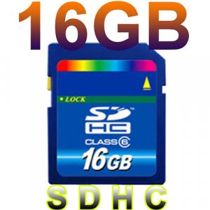 16GB SDHC Secure Digital Memory SD Card 16GB