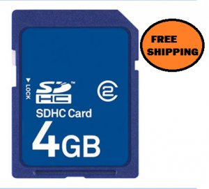 4GB SD Memory Card
