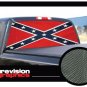 DIXIE FLAG -Rear Window Graphic- confederate truck tint
