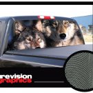 WOLVES -Rear Window Graphic- back vinyl truck decal suv