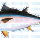 TUNA -Fish Decal- window sticker truck fishing deep sea