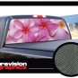 FLOWERS - Rear Window Graphic - vinyl decal truck suv