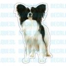 PAPILLION - Dog Decal - sticker dogs car got graphic