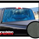 SHARK 1 - Rear Window Graphic - decal tint film truck