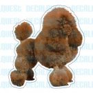 TOY POODLE - Dog Decal - sticker car got window gift
