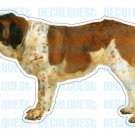 SAINT BERNARD - Dog Decal - sticker dogs car got window