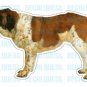 SAINT BERNARD - Dog Decal - sticker dogs car got window