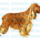 ENGLISH COCKER SPANIEL - Dog Decal - sticker car got