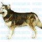 ALASKAN MALAMUTE - Dog Decal - dogs car gift graphic