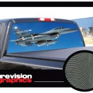 JET - Rear Window Graphic air force back military truck