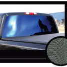 HOWLING WOLF 22"x65" Rear Window Graphic truck wolves