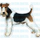 WIRE FOX TERRIER-Dog Decal-sticker car got dogs