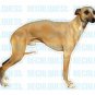 WHIPPET-Dog Decal-sticker car got window graphic