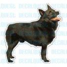 SCHIPPERKE-Dog Decal-sticker dogs car got window