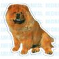 CHOW-Dog Decal-sticker dogs car got window graphic