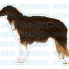 BORZOI-Dog Decal-sticker car got russian wolfhound