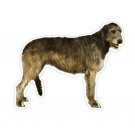 IRISH WOLFHOUND Dog Decal sticker car got window