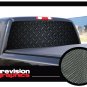 BLACK DIAMOND PLATE 16"x54" Rear Window Graphic truck