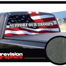 SUPPORT OUR TROOPS 22"x65"-Rear Window Graphic-truck