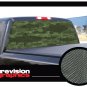FISH CAMOUFLAGE 22"x65"-Rear Window Graphic-suv truck