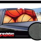 BASKETBALL 22"x65" -Rear Window Graphic -suv truck