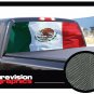 MEXICAN FLAG 22"x 65" Rear Window Graphic mexico truck