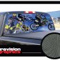 MOTOCROSS 22"x65" Rear Window Graphic dirt bike truck