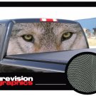 WOLF EYES 22" x 65" Rear Window Graphic wolves truck