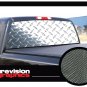 DIAMOND PLATE 22"x 65" Rear Window Graphic  suv truck
