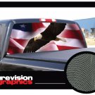 EAGLE FLAG 1 22"x 65" Rear Window Graphic us truck tint
