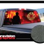 FIREFIGHTER 2 22"x65" Rear Window Graphic fire man