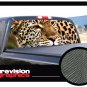 LEOPARD 22"x 65" Rear Window Graphic suv truck