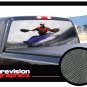 KAYAKER 22"x 65" Rear Window Graphic kayak truck suv