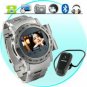 Gauntlet - Stainless Steel Quad Band Watchphone + Spy Camera + MP4