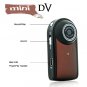 Ultra Compact Smallest MiniDV Camcorder (Motion Detection, 30 FPS)