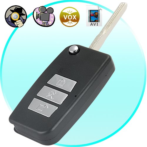 Digital Video Recorder Spy Camera (Remote Entry Flip Key Style)