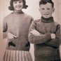 Raglan Sweaters to Knit Patons Beehive Vintage No. 104 Free Ship