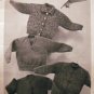 Raglan Sweaters to Knit Patons Beehive Vintage No. 104 Free Ship